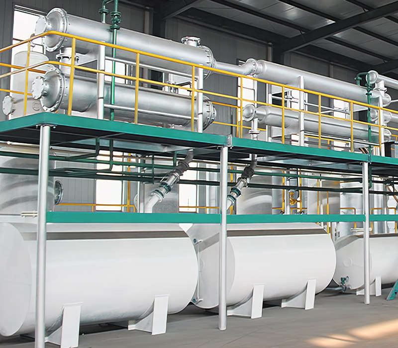 Atık Motor Yağı için Atmosfer Vakumlu Damıtma Tesisi